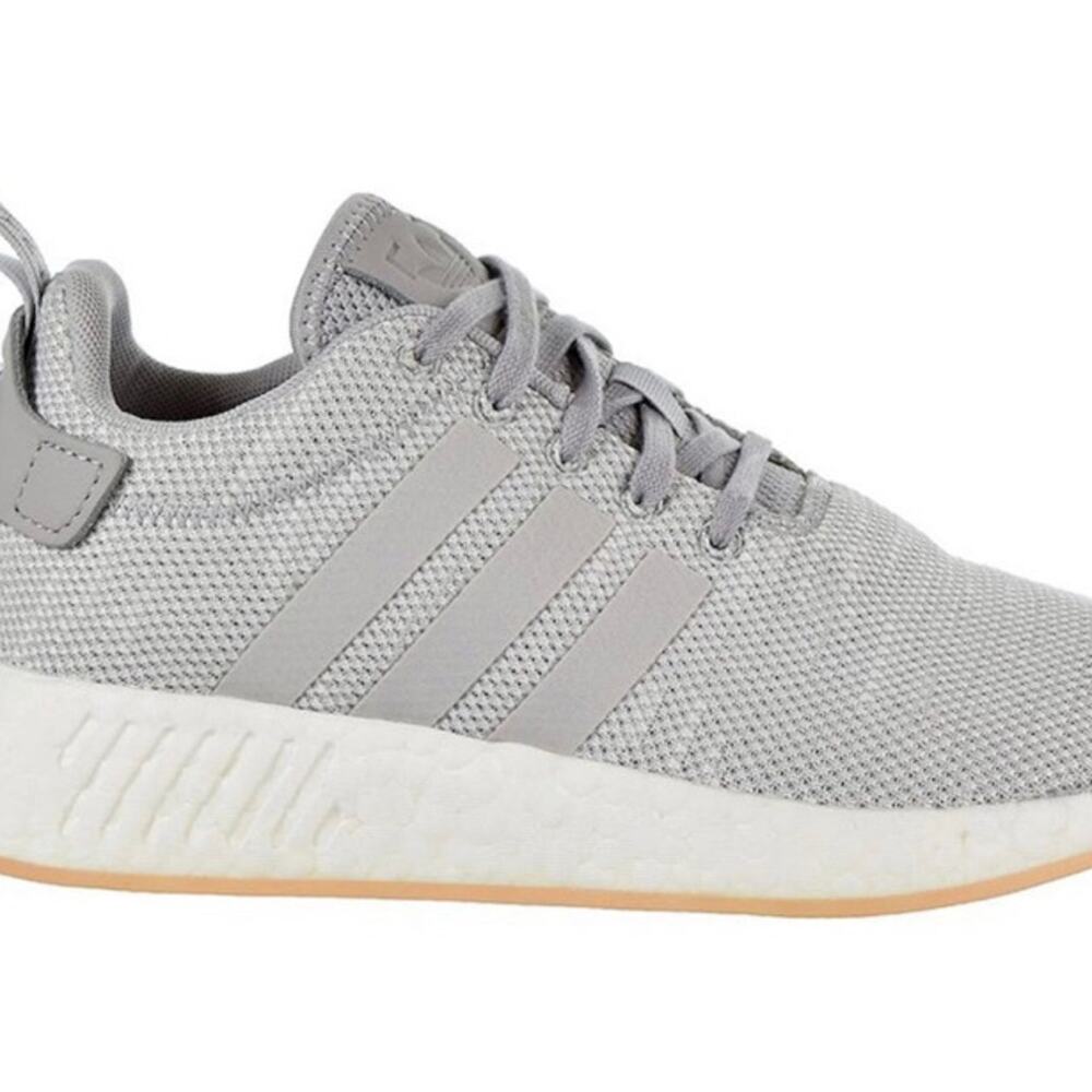 adidas NMD R2 Grey Gum (Women's) shoes AQ0196 size 6.5